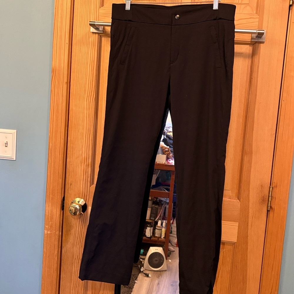 Kirkland Signature Black Women's Elastic Waist Pants Sz 12